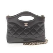 Chanel Vintage Pre-owned Laeder chanel-vskor Black, Dam