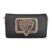 Chiara Ferragni Collection Svart Eyelike Pochette Väska Black, Dam