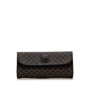 Celine Vintage Pre-owned Tyg kuvertvskor Black, Dam