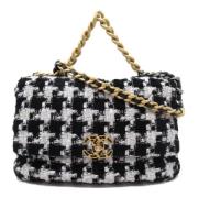 Chanel Vintage Pre-owned Tyg chanel-vskor Black, Dam