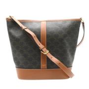 Celine Vintage Pre-owned Canvas celine-vskor Black, Dam