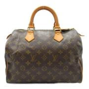 Louis Vuitton Vintage Pre-owned Canvas louis-vuitton-vskor Brown, Dam