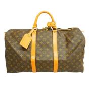 Louis Vuitton Vintage Pre-owned Canvas louis-vuitton-vskor Brown, Dam