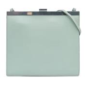 Celine Vintage Pre-owned Laeder axelremsvskor Green, Dam