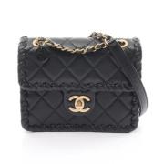 Chanel Vintage Pre-owned Laeder chanel-vskor Black, Dam