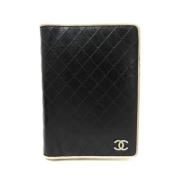 Chanel Vintage Pre-owned Laeder hem-och-kontorstillbehr Black, Dam