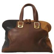 Fendi Vintage Pre-owned Laeder fendi-vskor Brown, Dam