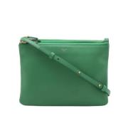 Celine Vintage Pre-owned Laeder celine-vskor Green, Dam