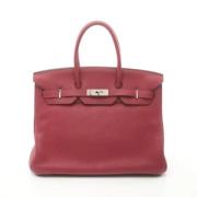 Hermès Vintage Pre-owned Laeder handvskor Red, Dam