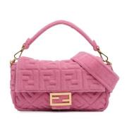 Fendi Vintage Pre-owned Bomull fendi-vskor Pink, Dam