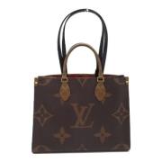 Louis Vuitton Vintage Pre-owned Canvas louis-vuitton-vskor Brown, Dam