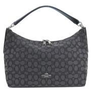 Coach Pre-owned Pre-owned Canvas handvskor Black, Dam