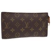 Louis Vuitton Vintage Pre-owned Canvas necessrer Brown, Dam