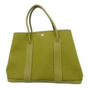 Hermès Vintage Pre-owned Tyg handvskor Green, Dam