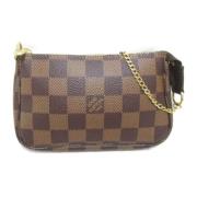 Louis Vuitton Vintage Pre-owned Canvas louis-vuitton-vskor Brown, Dam