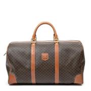 Celine Vintage Pre-owned Belagd canvas resvskor Brown, Unisex