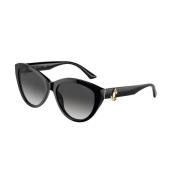 Jimmy Choo Svart Gradient Solglasögon Black, Dam