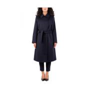 Max Mara Damrock Stilfull Klassisk Design Blue, Dam