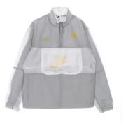 Nike Hög Hals Windbreaker Jacka med Halv Dragkedja Gray, Herr