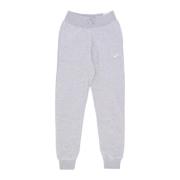 Nike Högmidjade fleecejoggers Gray, Dam