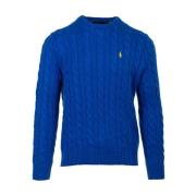 Ralph Lauren Blå Tröja Pullover Blue, Herr