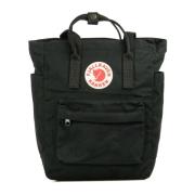 Fjällräven Svart Totepack Ryggsäck Vattentät Axelväska Black, Unisex