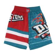 Mitchell & Ness Detroit Pistons Basketshorts Multicolor, Herr