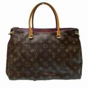 Louis Vuitton Vintage Pre-owned Tyg louis-vuitton-vskor Brown, Dam