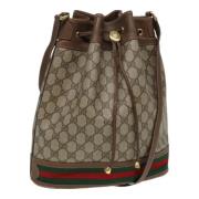 Gucci Vintage Pre-owned Laeder gucci-vskor Beige, Dam