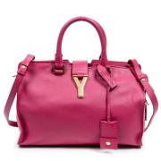 Yves Saint Laurent Vintage Pre-owned Laeder handvskor Pink, Dam