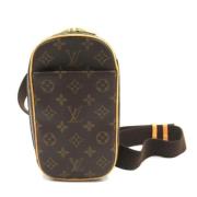 Louis Vuitton Vintage Pre-owned Canvas louis-vuitton-vskor Brown, Dam