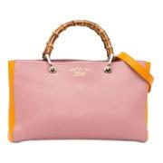 Gucci Vintage Pre-owned Laeder handvskor Pink, Dam