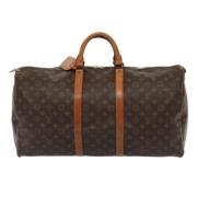 Louis Vuitton Vintage Pre-owned Canvas resvskor Brown, Dam