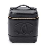 Chanel Vintage Pre-owned Laeder handvskor Black, Dam