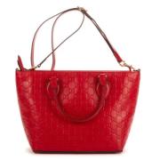 Gucci Vintage Pre-owned Laeder handvskor Red, Dam