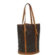 Louis Vuitton Vintage Pre-owned Canvas louis-vuitton-vskor Brown, Dam