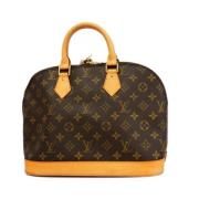 Louis Vuitton Vintage Pre-owned Tyg louis-vuitton-vskor Brown, Dam