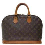 Louis Vuitton Vintage Pre-owned Canvas handvskor Brown, Dam