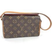 Louis Vuitton Vintage Pre-owned Tyg louis-vuitton-vskor Brown, Dam