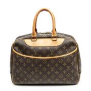 Louis Vuitton Vintage Pre-owned Canvas handvskor Brown, Dam