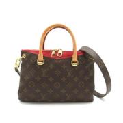 Louis Vuitton Vintage Pre-owned Belagd canvas louis-vuitton-vskor Brow...