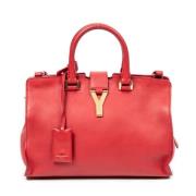 Yves Saint Laurent Vintage Pre-owned Laeder handvskor Red, Dam