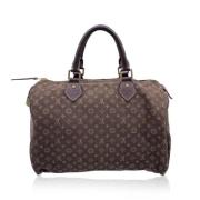 Louis Vuitton Vintage Pre-owned Canvas handvskor Brown, Dam