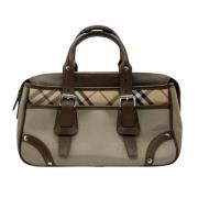 Burberry Vintage Pre-owned Laeder handvskor Brown, Dam