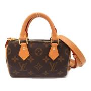 Louis Vuitton Vintage Pre-owned Canvas louis-vuitton-vskor Brown, Dam