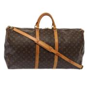 Louis Vuitton Vintage Pre-owned Canvas resvskor Brown, Dam