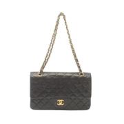 Chanel Vintage Pre-owned Laeder chanel-vskor Black, Dam