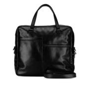 Louis Vuitton Vintage Pre-owned Tyg louis-vuitton-vskor Black, Dam