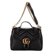 Gucci Vintage Pre-owned Laeder axelremsvskor Black, Dam