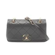 Chanel Vintage Pre-owned Laeder chanel-vskor Black, Dam